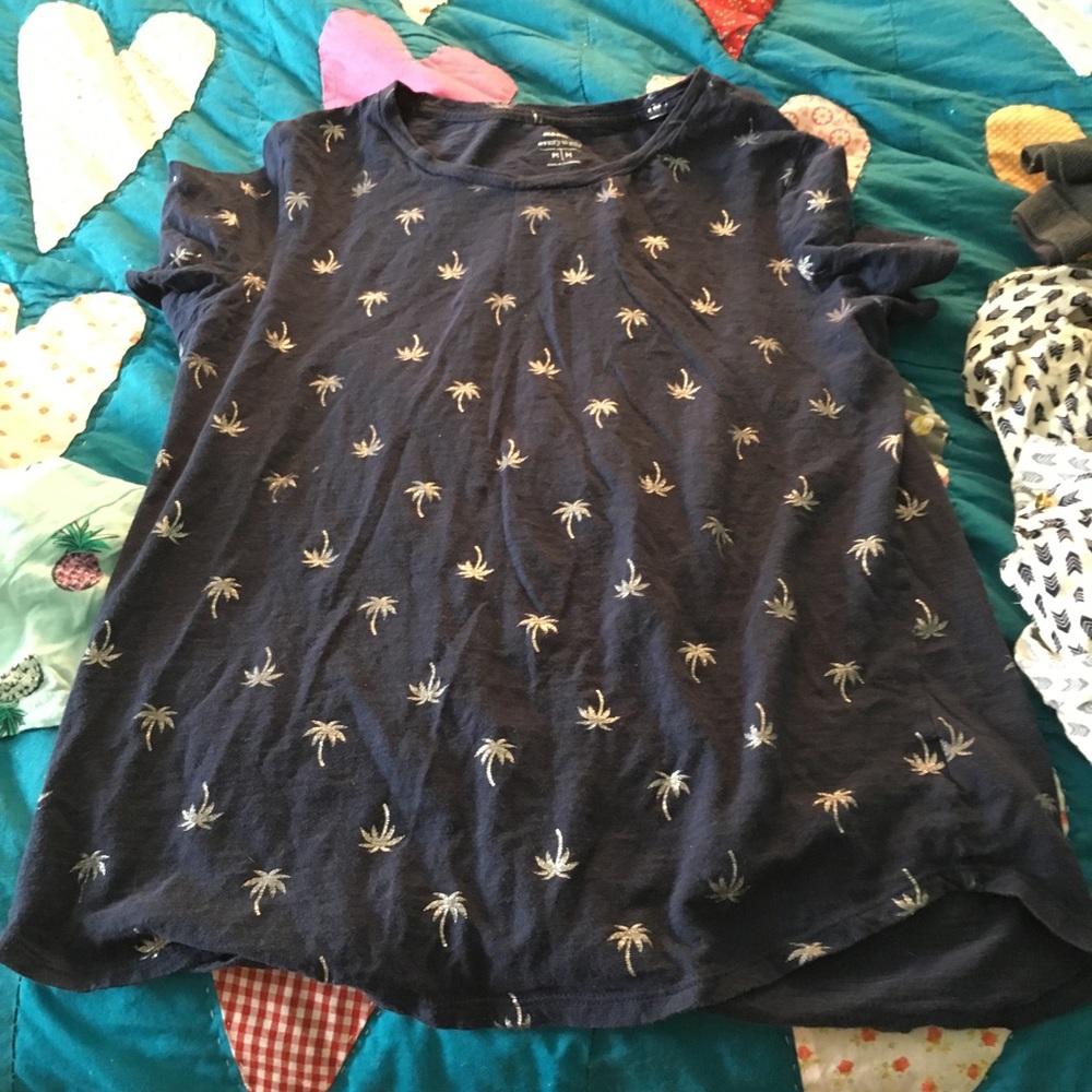 Palm tree tee